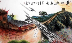 Chinese painting: Prosperous Times