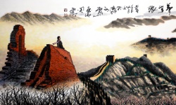 Chinese painting: Wall of Dreams